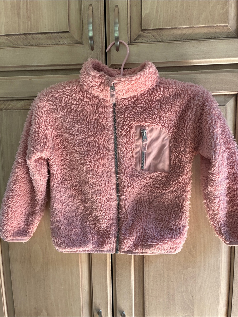 Carter's Pink Sherpa Zip Jacket